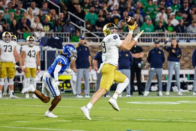 NCAA Football: Notre Dame at Duke