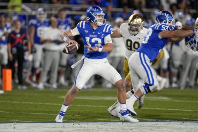 NCAA Football: Notre Dame at Duke