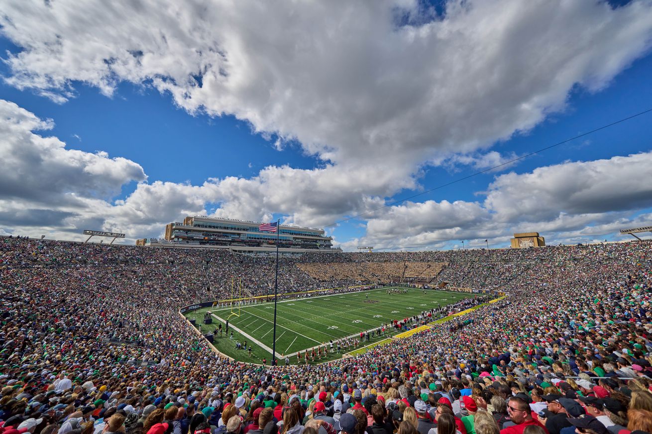 COLLEGE FOOTBALL: SEP 07 Northern Illinois at Notre Dame