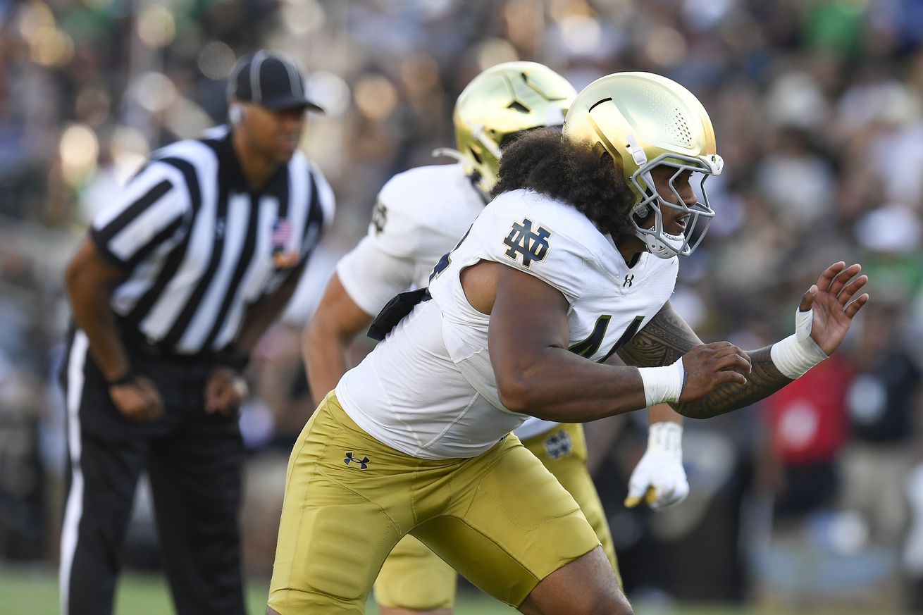 COLLEGE FOOTBALL: SEP 14 Notre Dame at Purdue