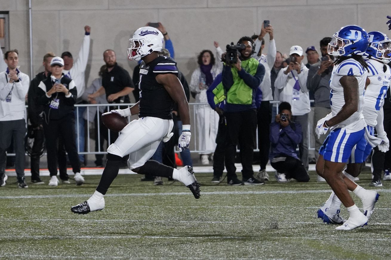 NCAA Football: Duke at Northwestern