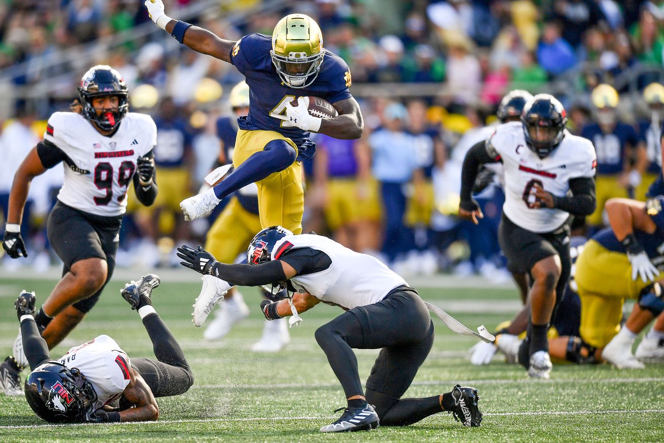 NCAA Football: Northern Illinois at Notre Dame