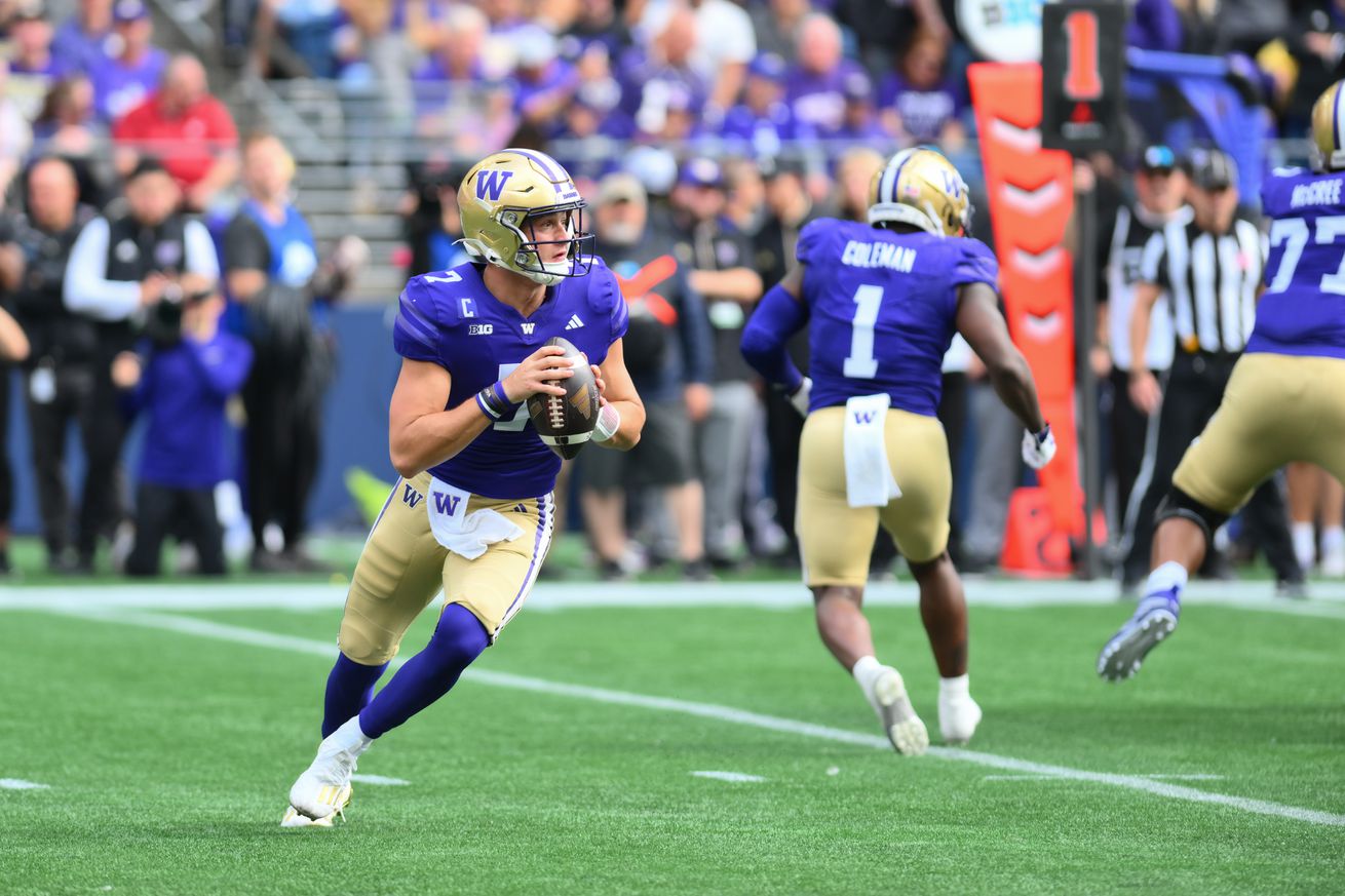 NCAA Football: Washington State at Washington