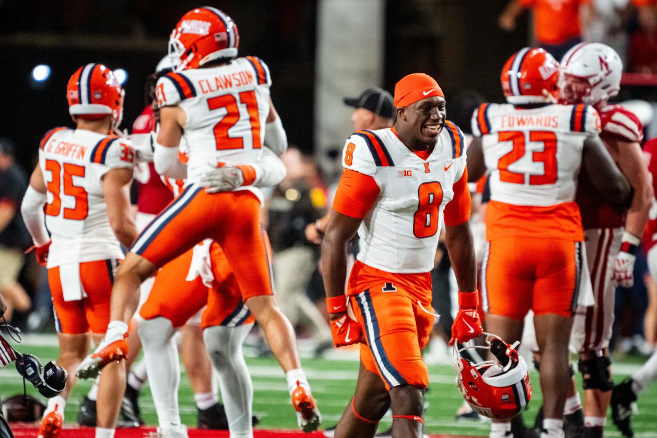 NCAA Football: Illinois at Nebraska