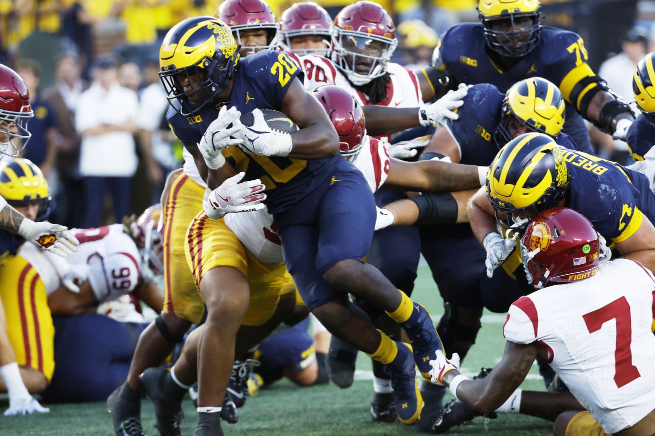 NCAA Football: Southern California at Michigan