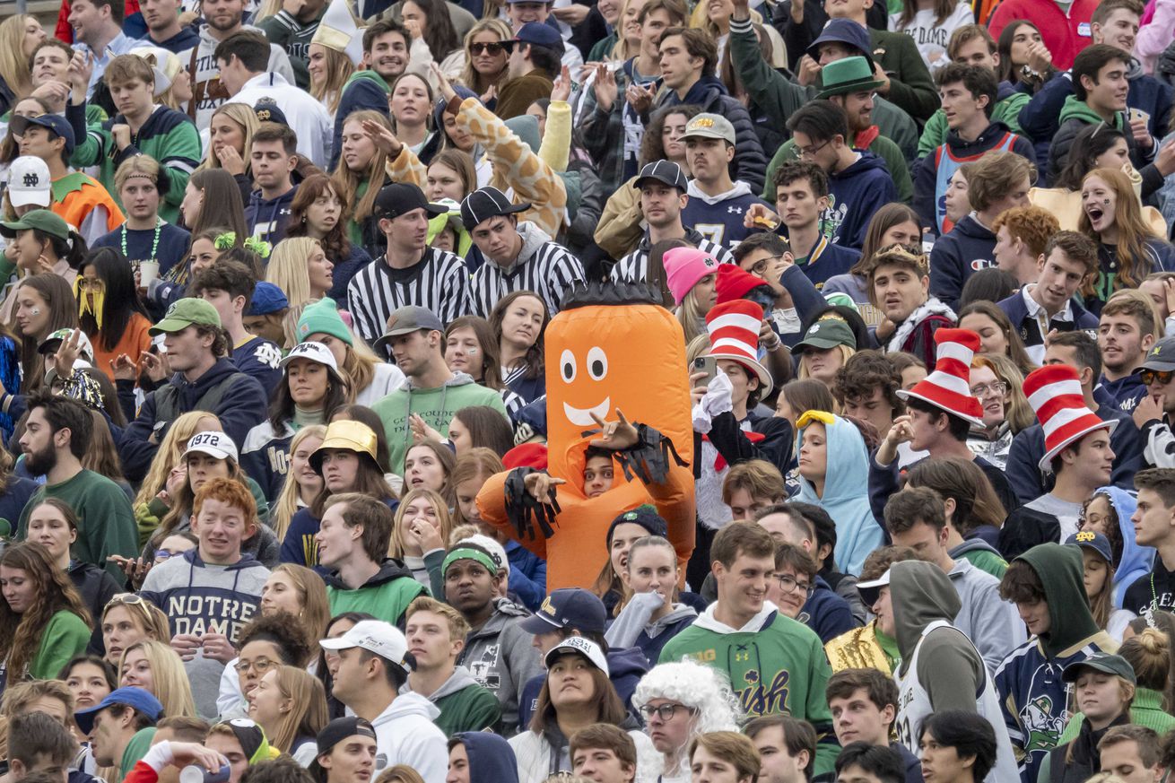 COLLEGE FOOTBALL: OCT 28 Pitt at Notre Dame