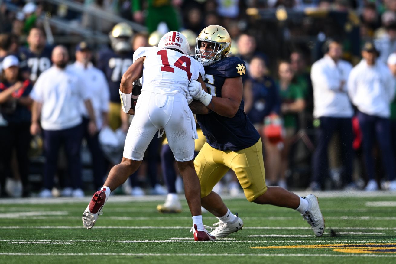 COLLEGE FOOTBALL: OCT 12 Stanford at Notre Dame