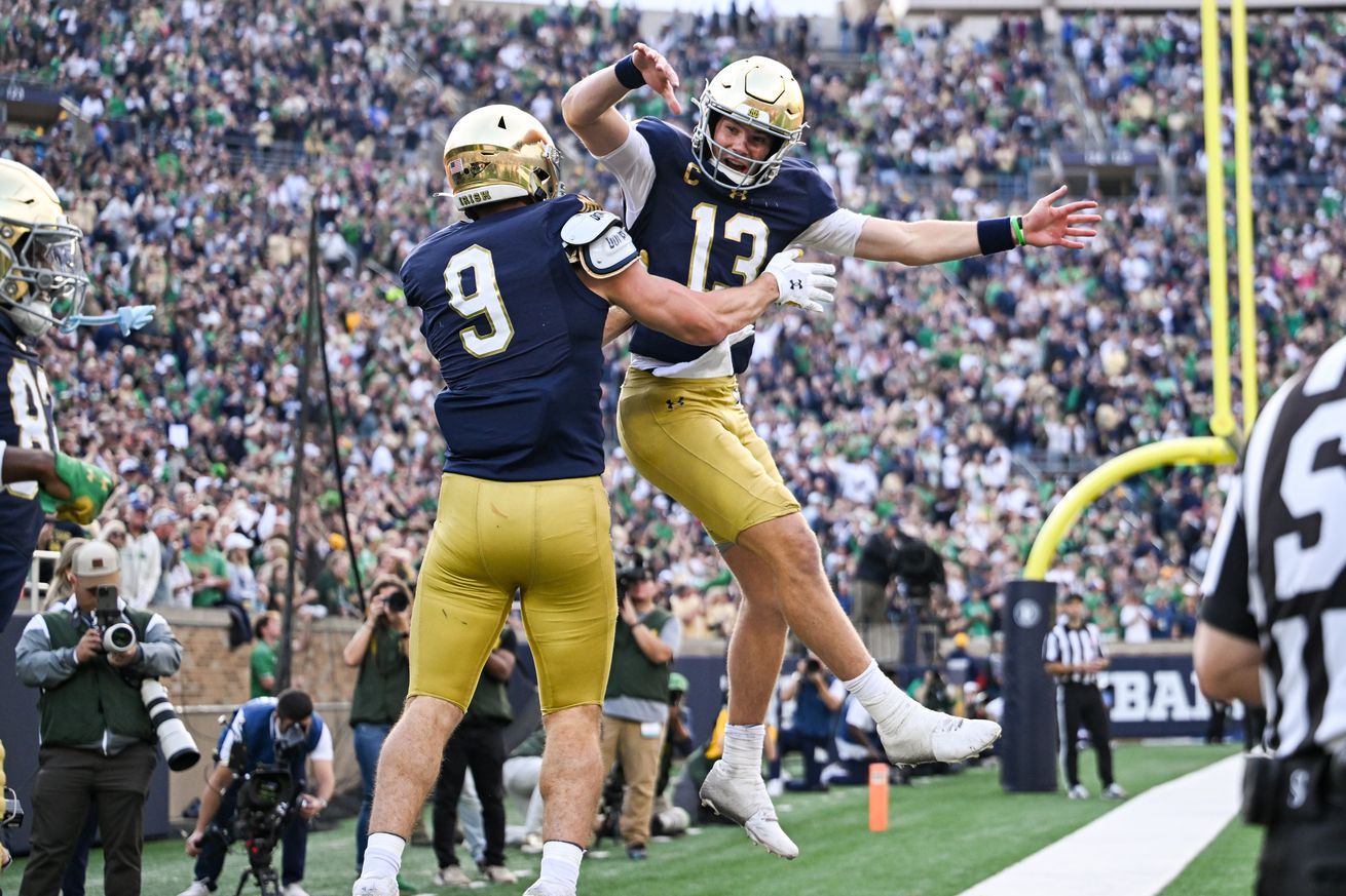 COLLEGE FOOTBALL: OCT 12 Stanford at Notre Dame