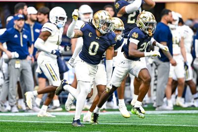 COLLEGE FOOTBALL: OCT 19 Mayhem at MBS - Notre Dame vs Georgia Tech