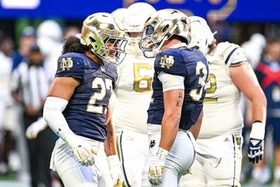 COLLEGE FOOTBALL: OCT 19 Mayhem at MBS - Notre Dame vs Georgia Tech