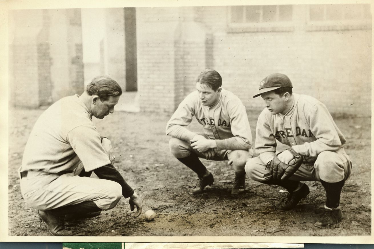 Ed Walsh Giving Baseball Advice to His Sons