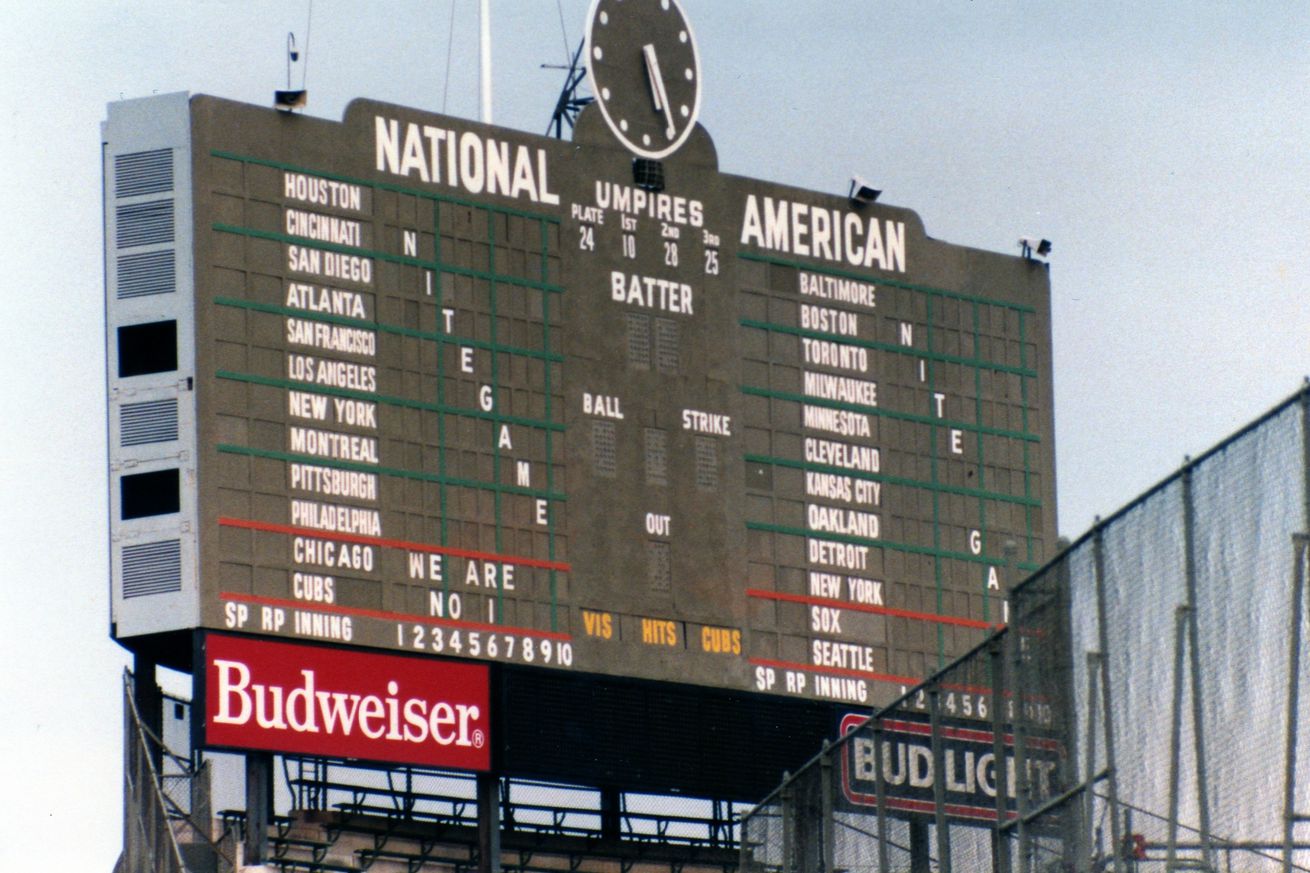 Wrigley Field, September 27, 1984