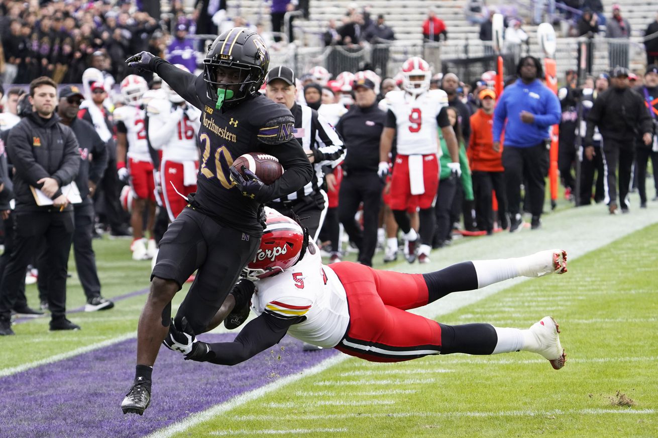 NCAA Football: Maryland at Northwestern