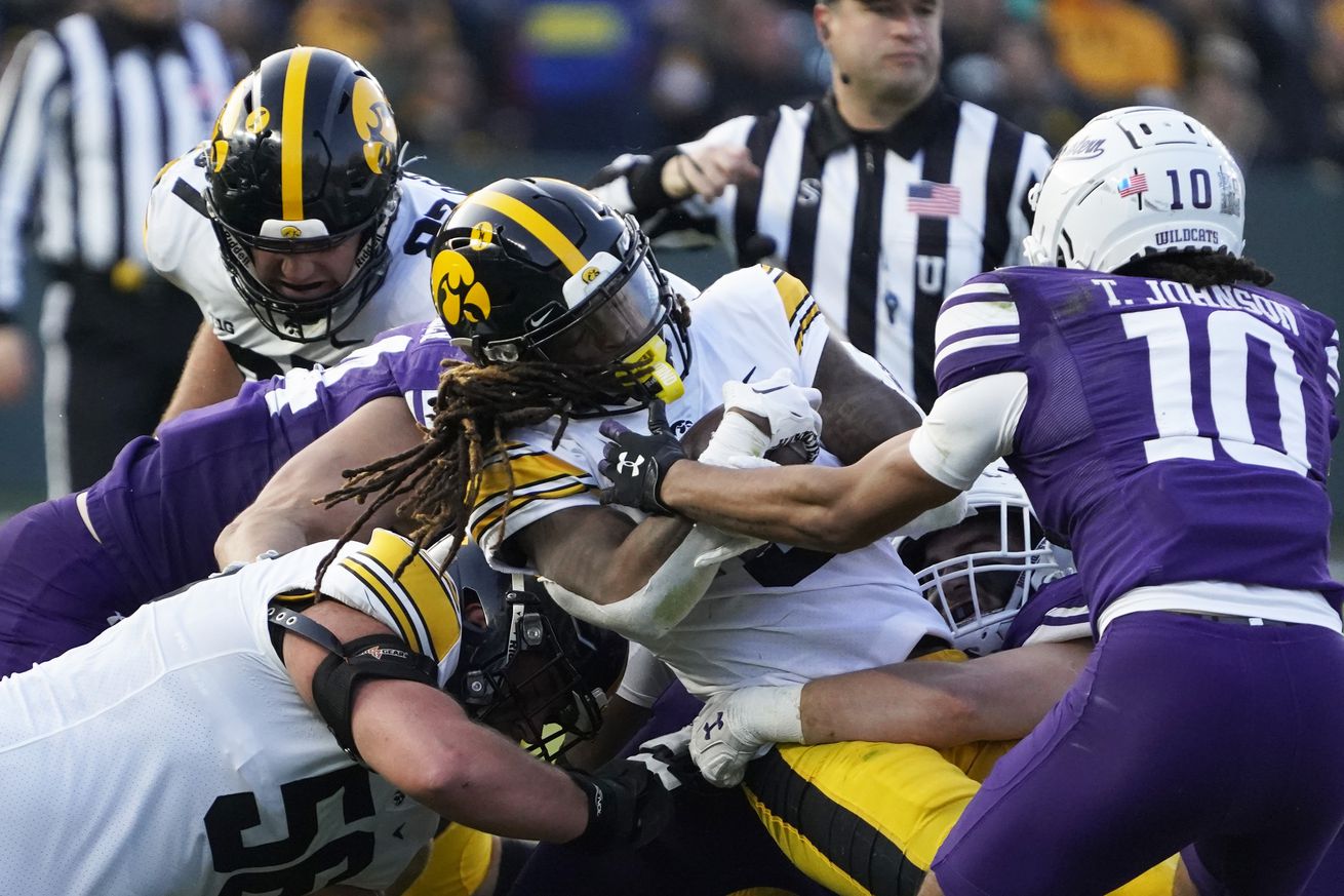 NCAA Football: Iowa at Northwestern