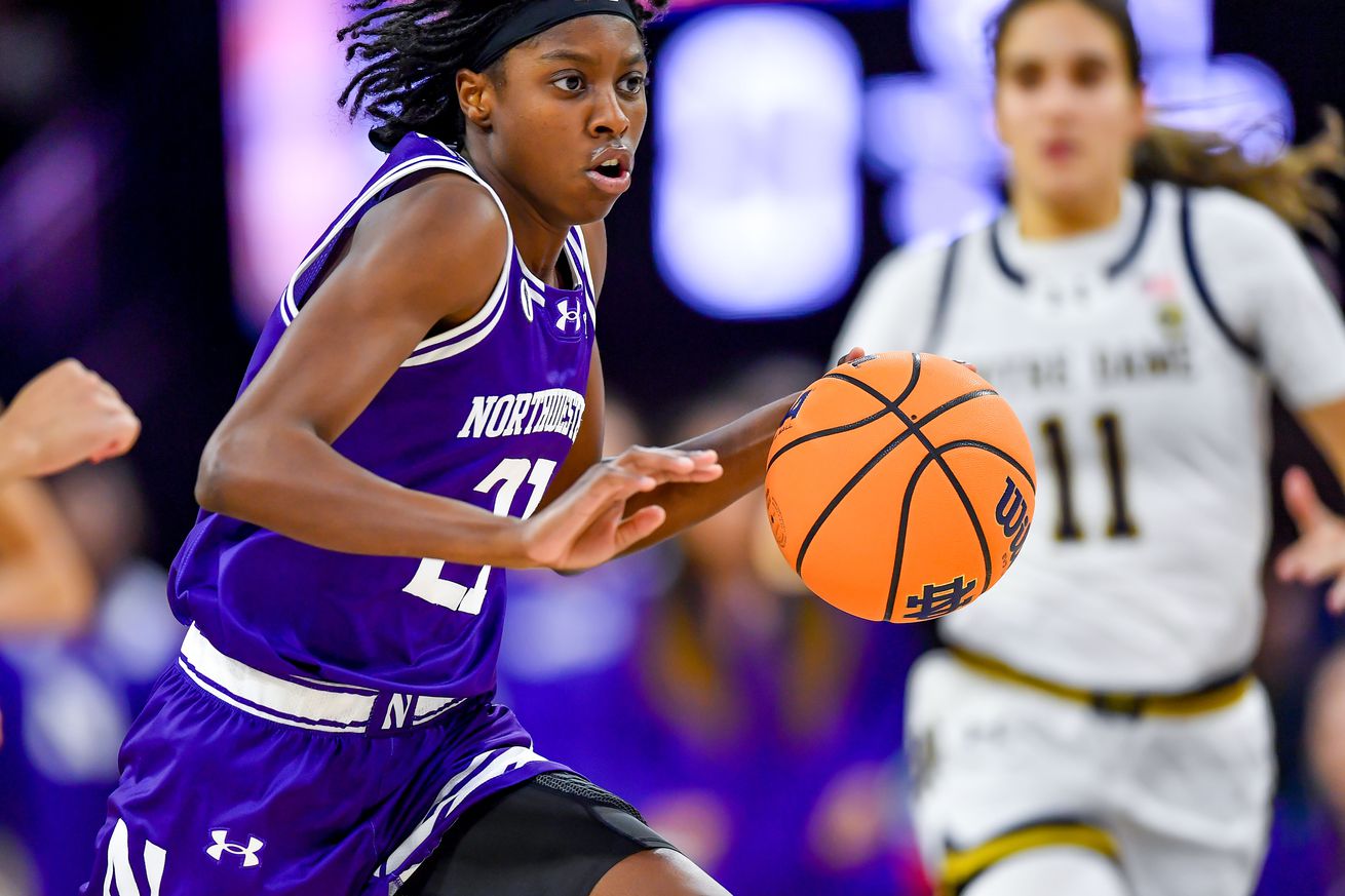 NCAA Womens Basketball: Northwestern at Notre Dame