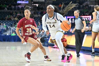 NCAA Womens Basketball: Boston College at Notre Dame