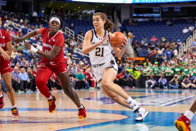 NCAA Womens Basketball: ACC Conference Tournament Quarterfinal - Notre Dame vs Louisville