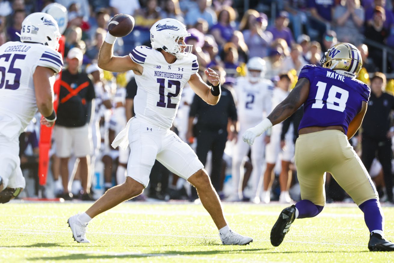 NCAA Football: Northwestern at Washington