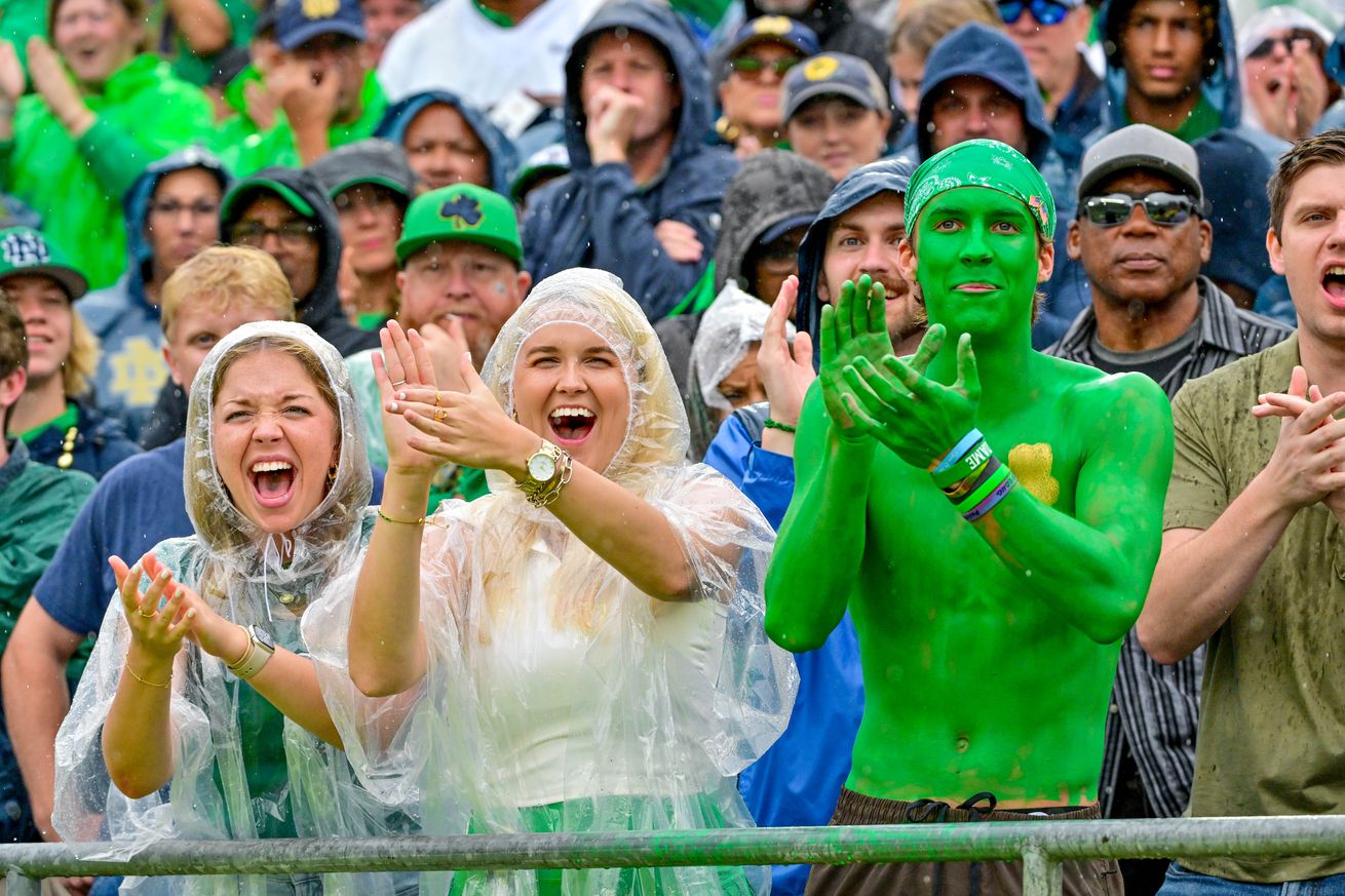 NCAA Football: Louisville at Notre Dame