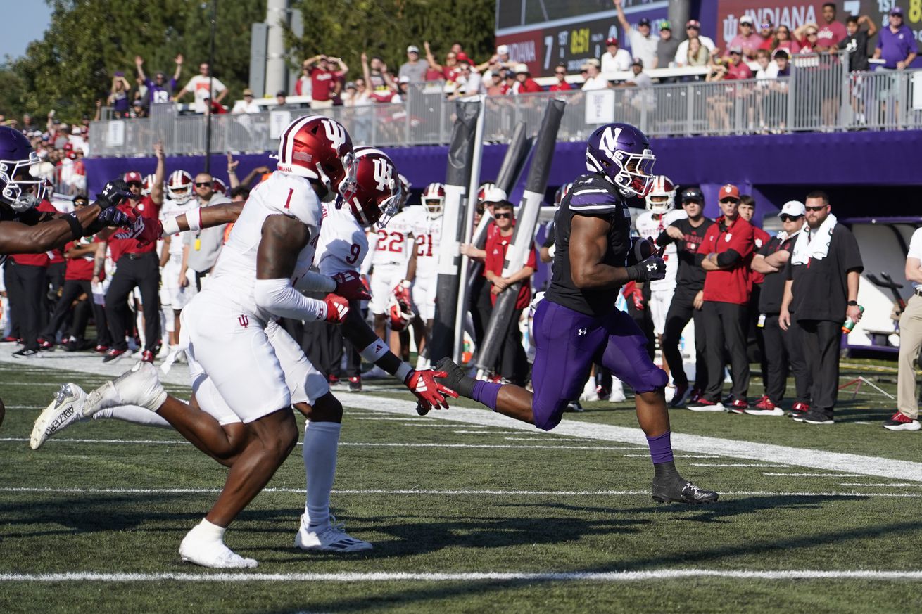 NCAA Football: Indiana at Northwestern