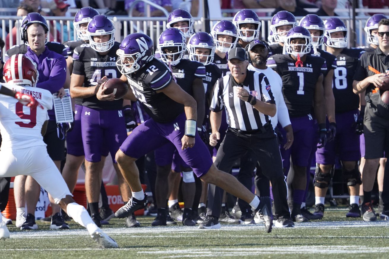 NCAA Football: Indiana at Northwestern