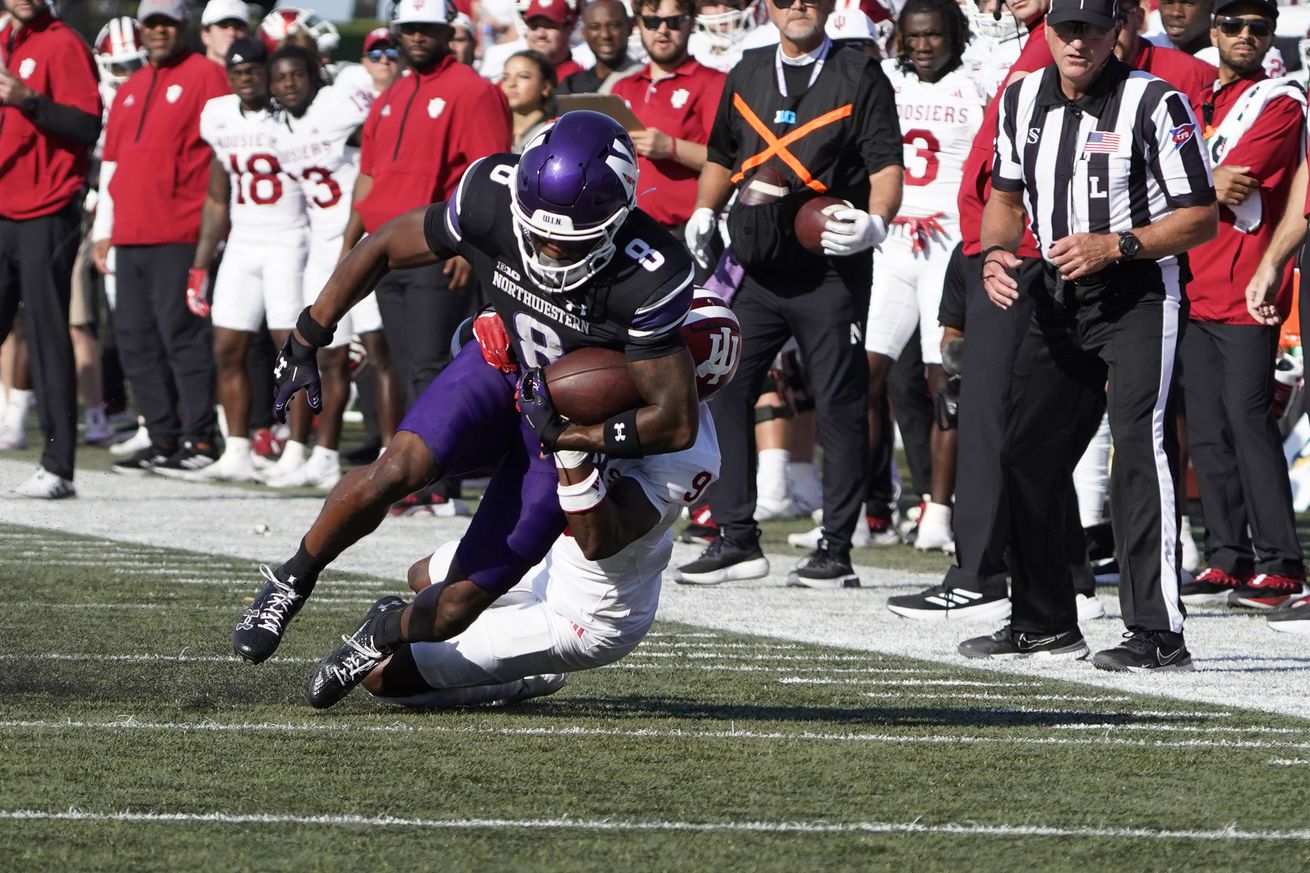 NCAA Football: Indiana at Northwestern