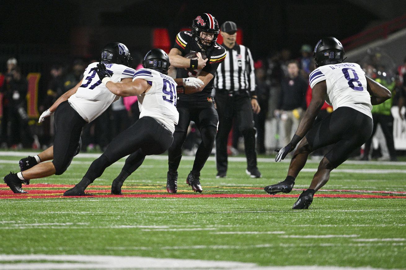 NCAA Football: Northwestern at Maryland