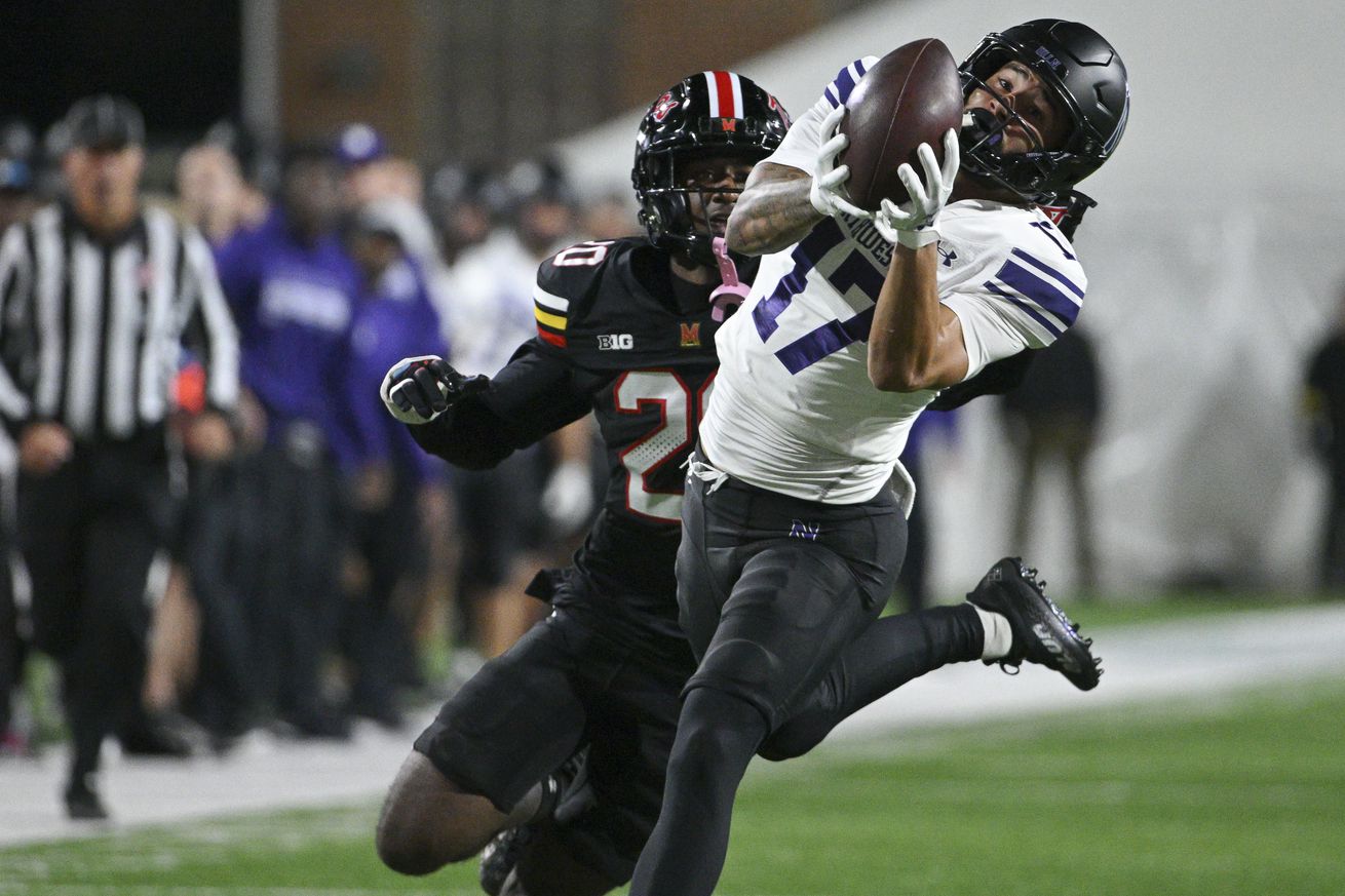 NCAA Football: Northwestern at Maryland