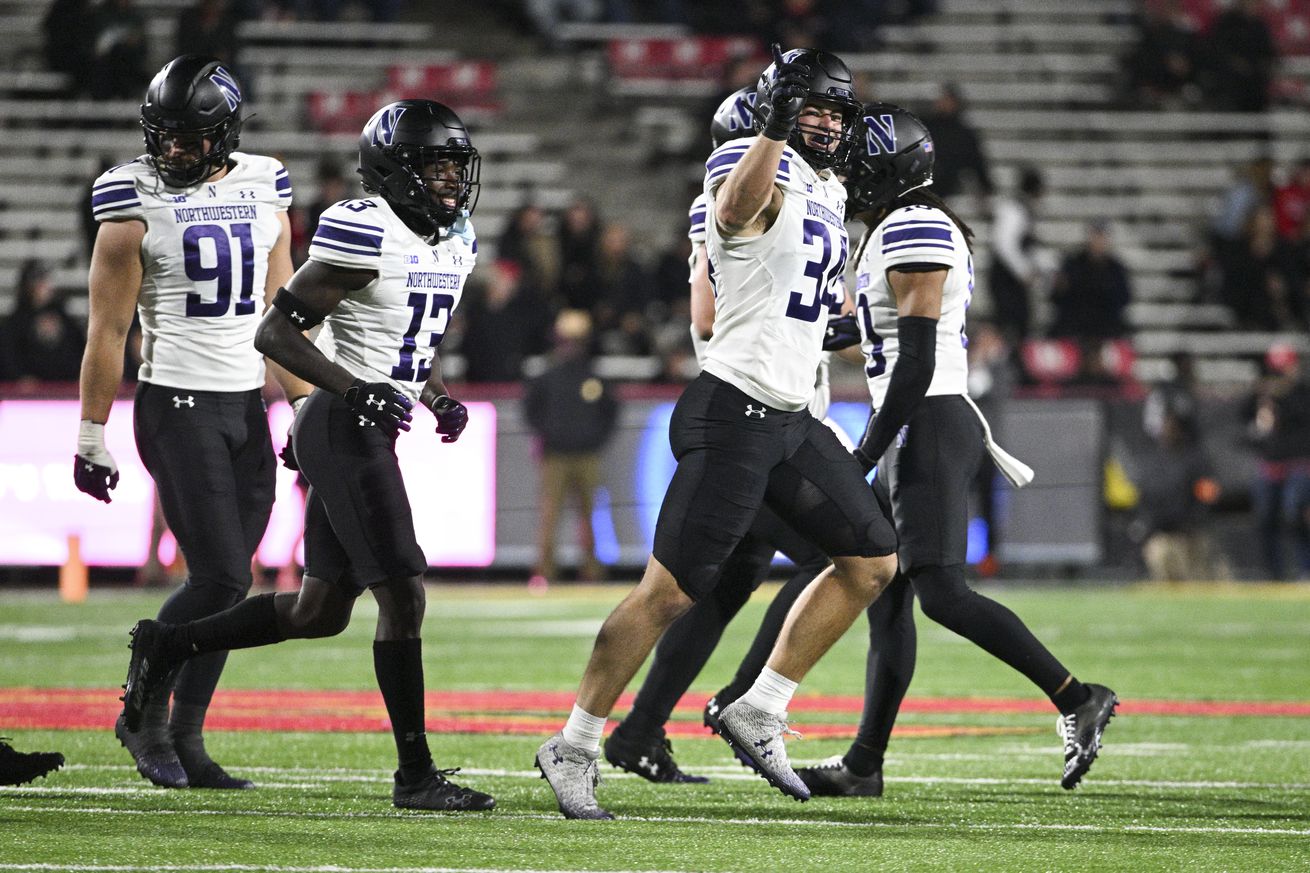 NCAA Football: Northwestern at Maryland