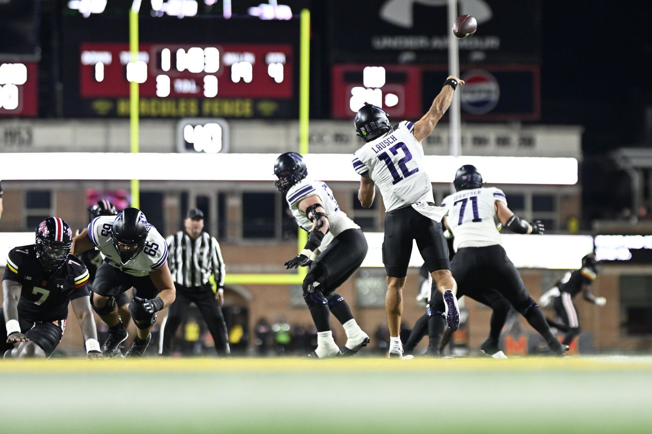 NCAA Football: Northwestern at Maryland