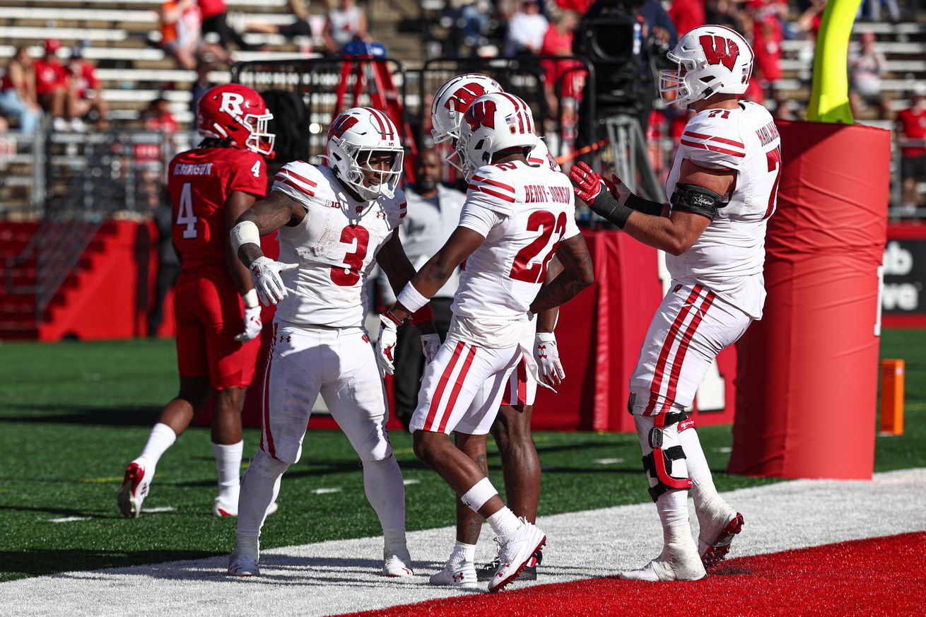 NCAA Football: Wisconsin at Rutgers