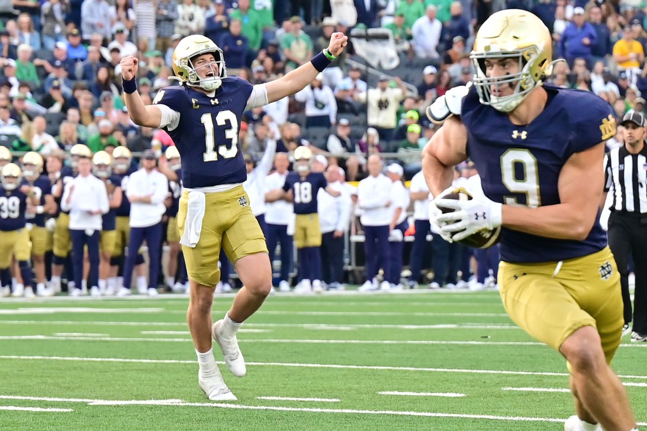 NCAA Football: Stanford at Notre Dame