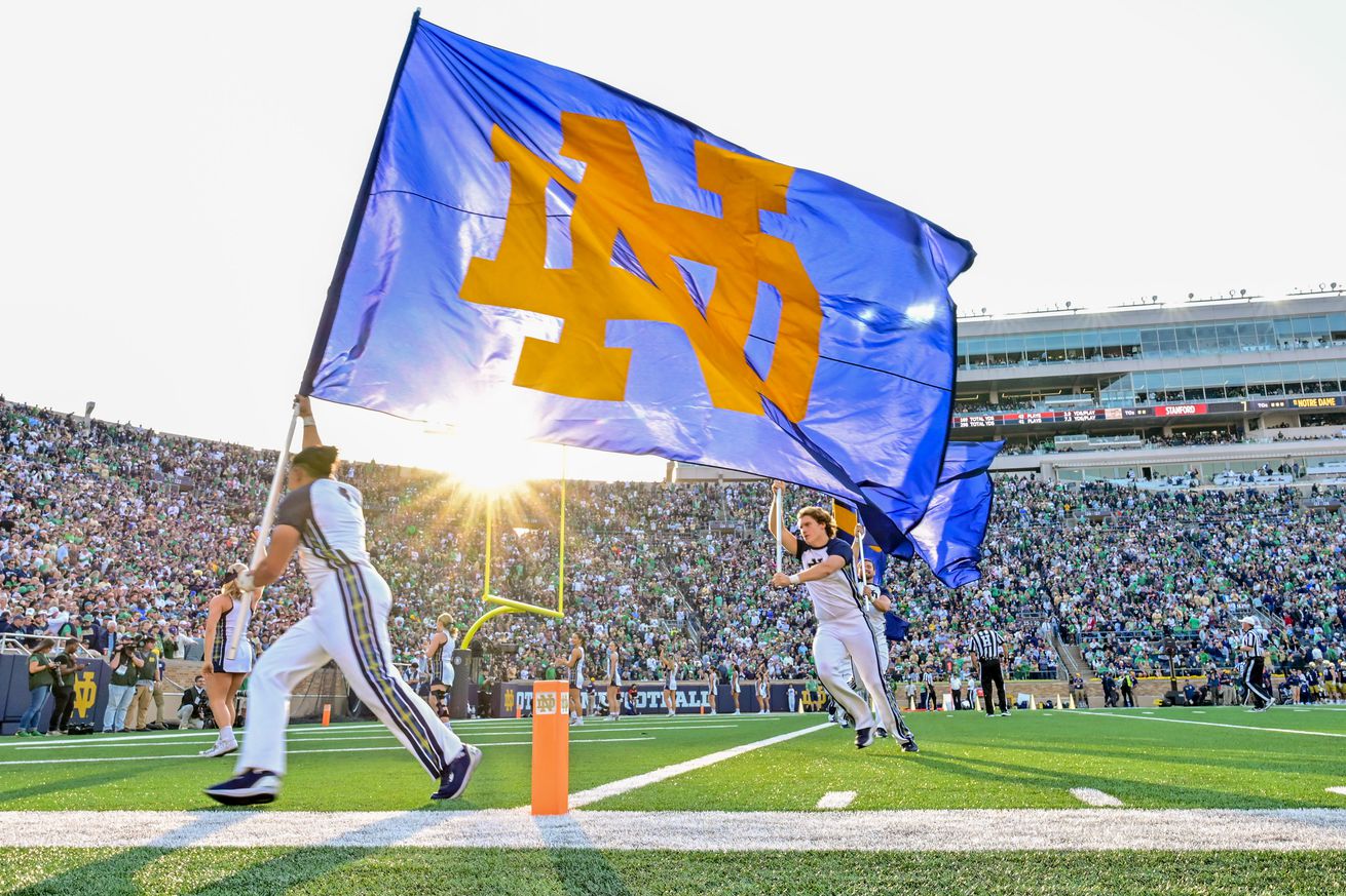 NCAA Football: Stanford at Notre Dame