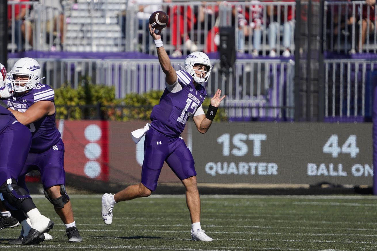 NCAA Football: Wisconsin at Northwestern