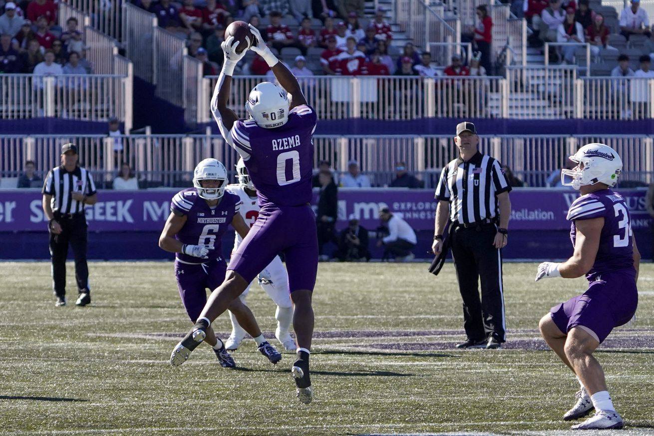 NCAA Football: Wisconsin at Northwestern