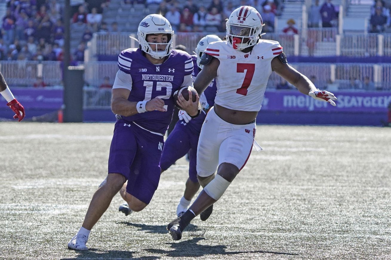 NCAA Football: Wisconsin at Northwestern