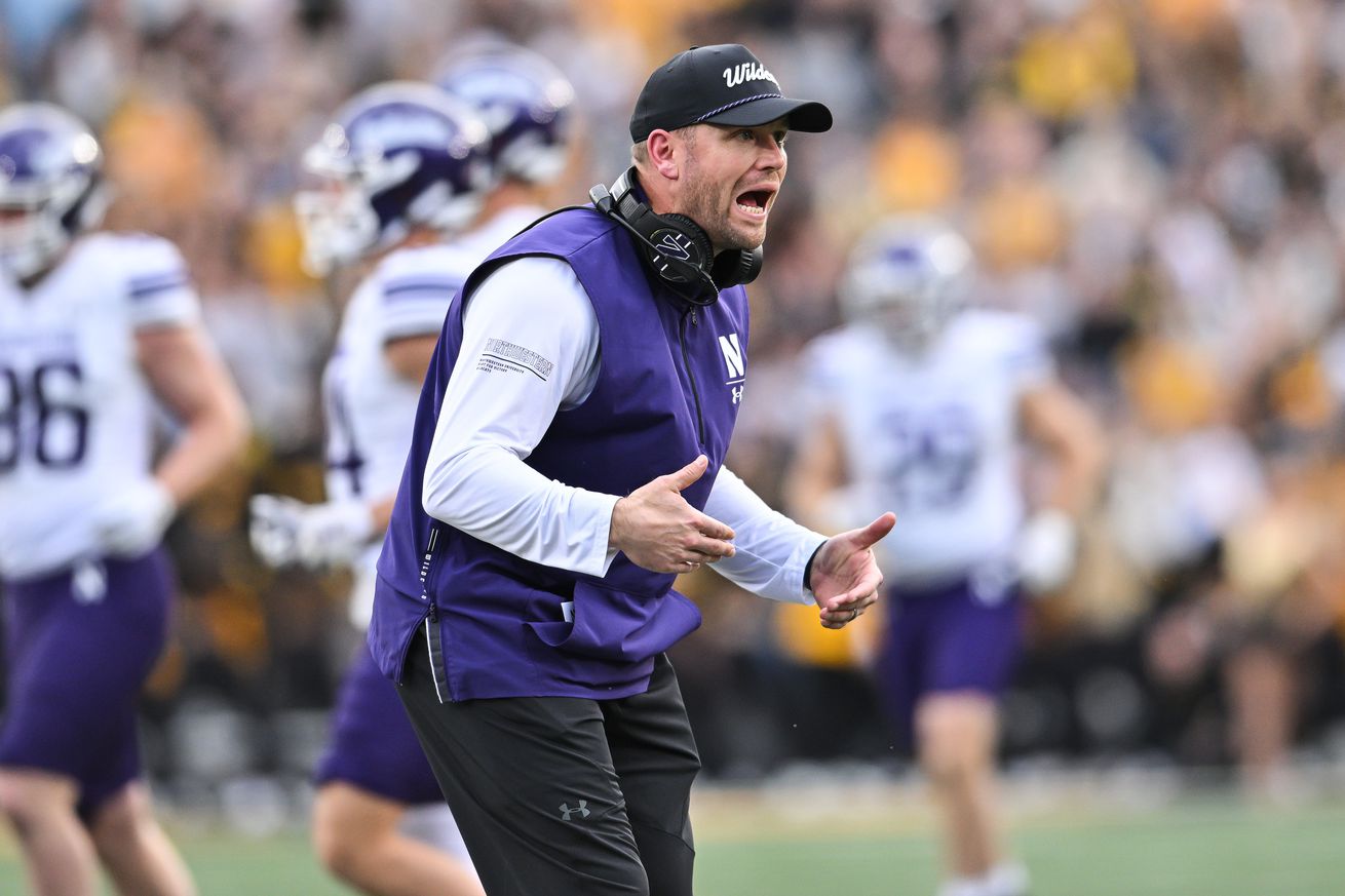 NCAA Football: Northwestern at Iowa