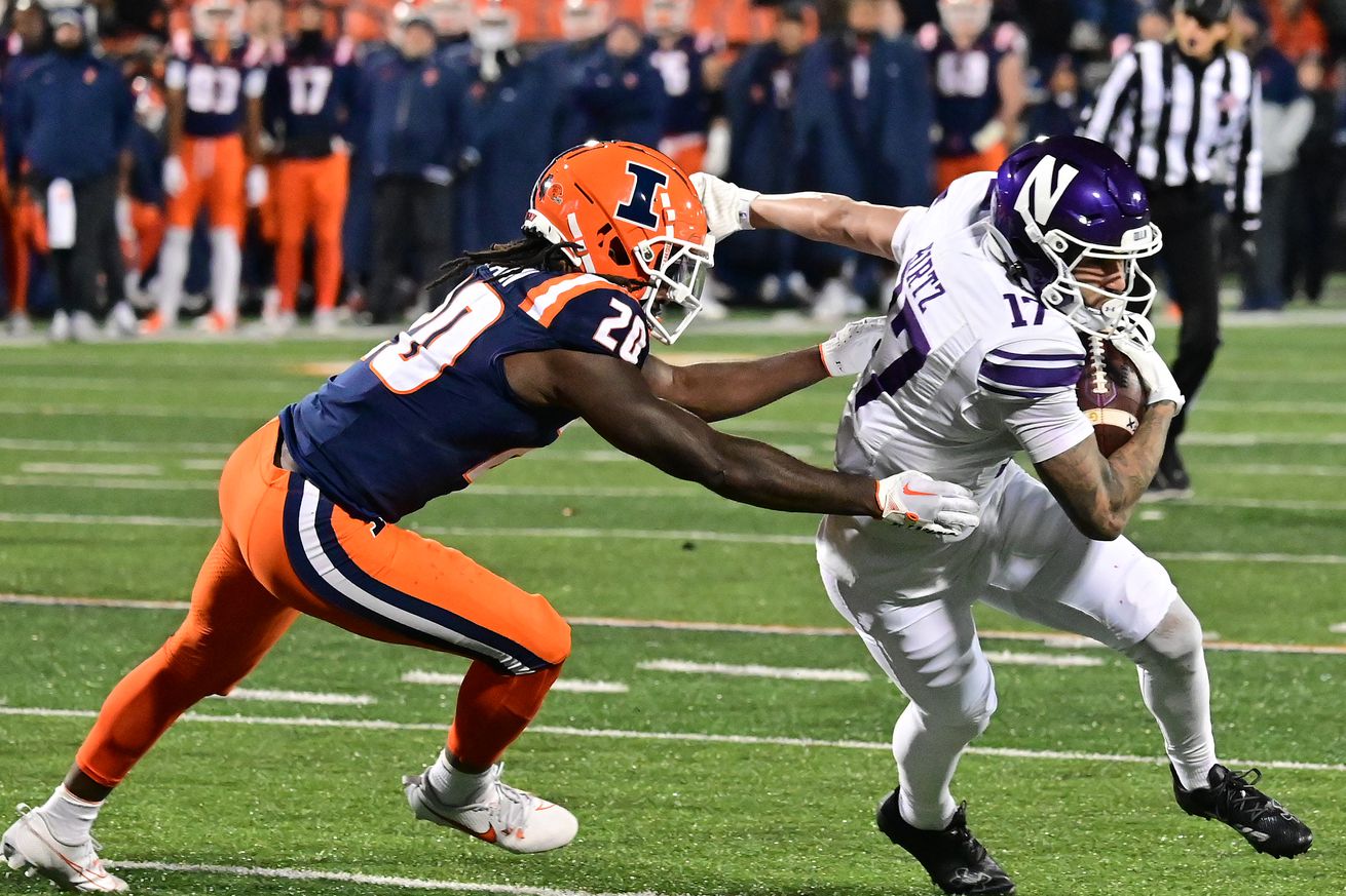 COLLEGE FOOTBALL: NOV 25 Northwestern at Illinois