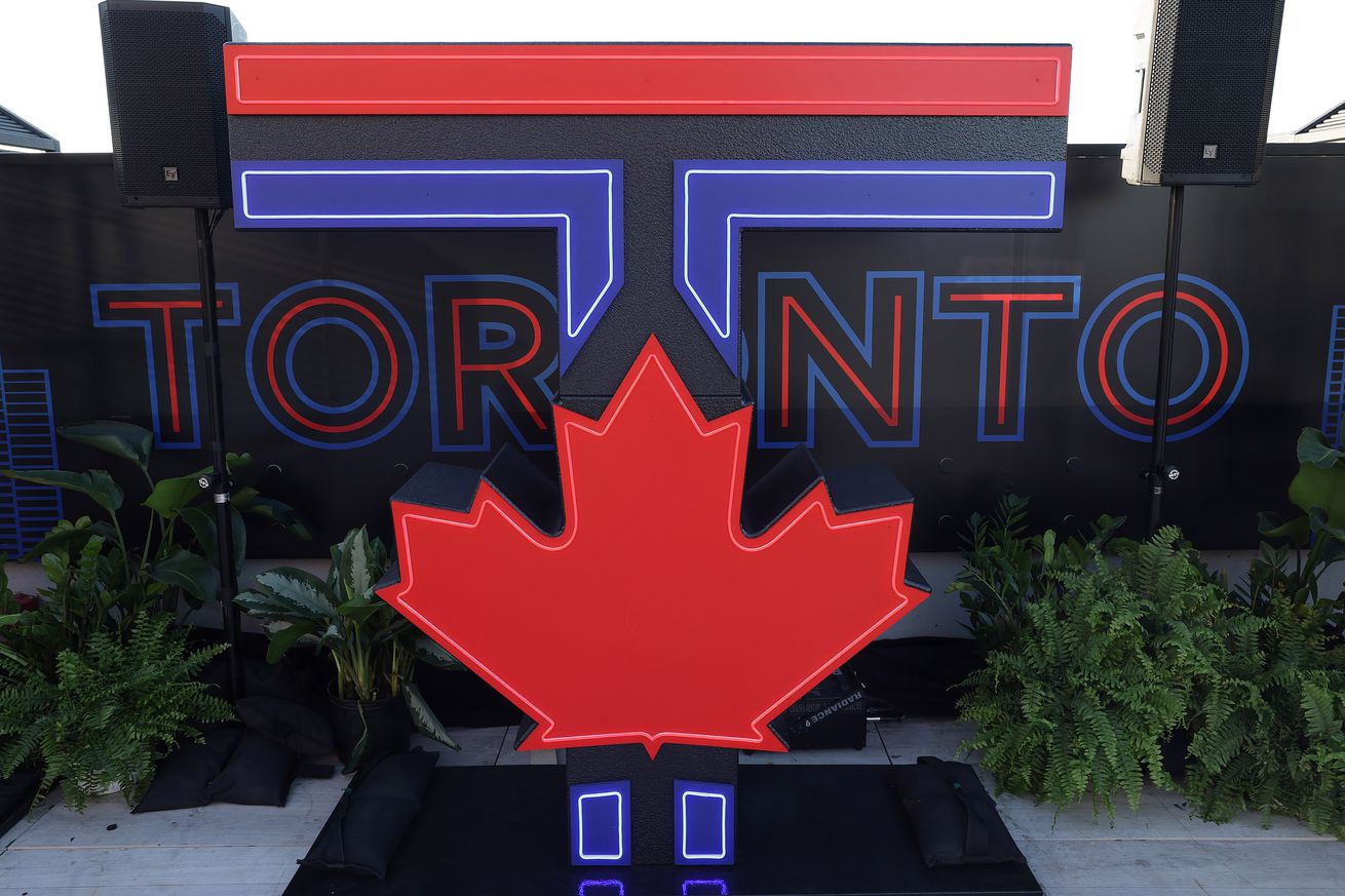 Toronto Blue Jays unveil their City Connect jersey and other apparel that they will wear in their Friday game against the Pittsburgh Pirates