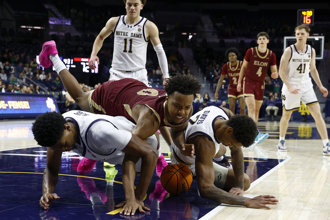 COLLEGE BASKETBALL: NOV 22 Elon at Notre Dame