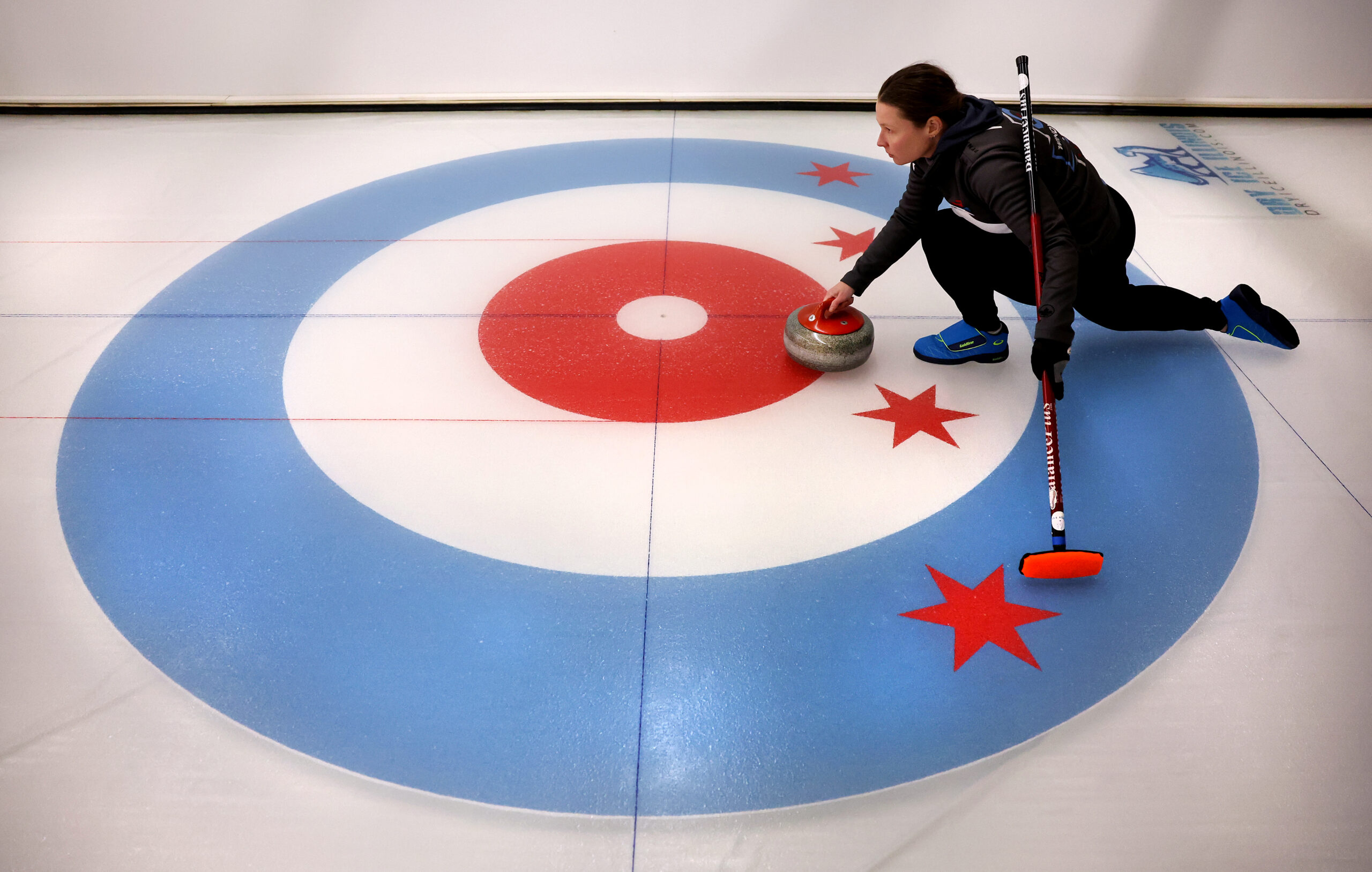 Anne Pettinger competes in a club league at Windy City...