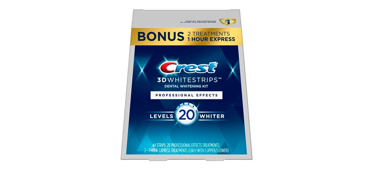 Crest 3D Whitestrips Professional Effects Teeth Whitening Strip Kit