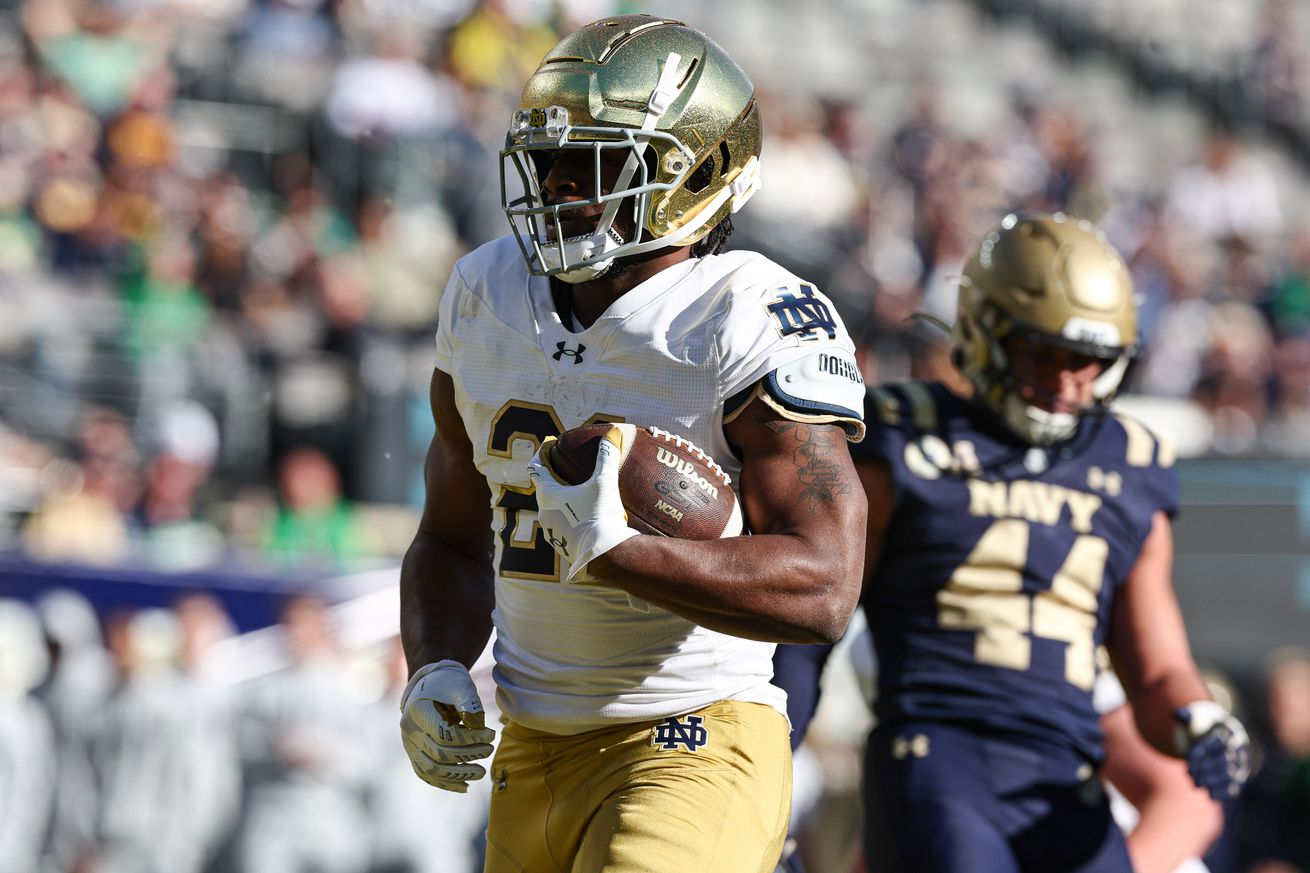 NCAA Football: Notre Dame at Navy