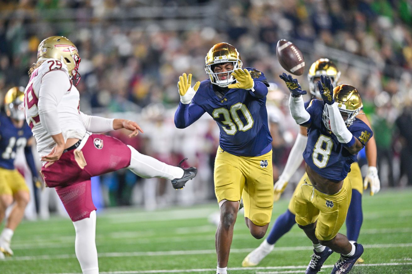 NCAA Football: Florida State at Notre Dame