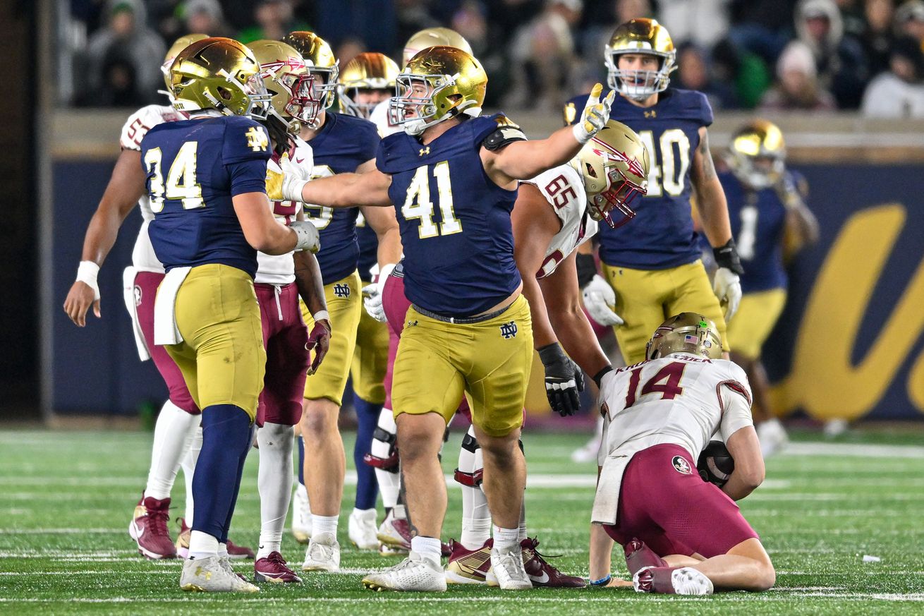 NCAA Football: Florida State at Notre Dame