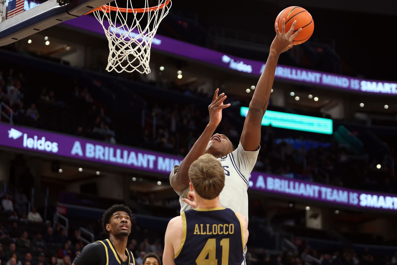 NCAA Basketball: Notre Dame at Georgetown