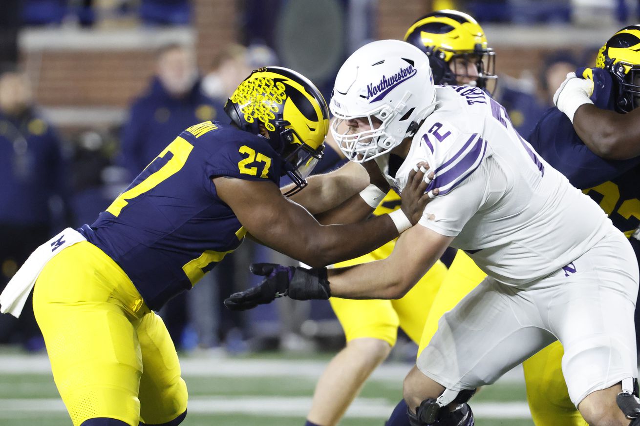 NCAA Football: Northwestern at Michigan