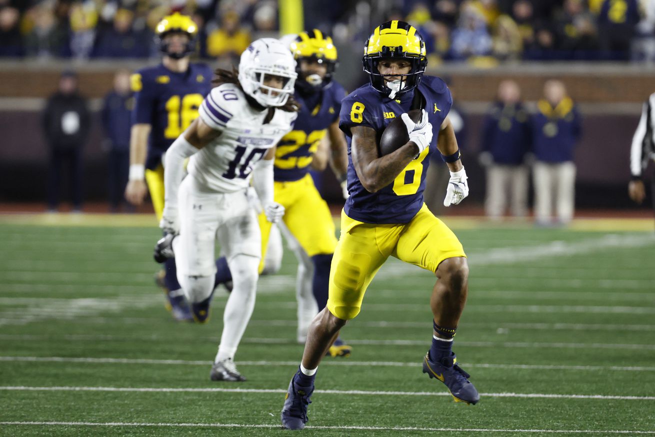 NCAA Football: Northwestern at Michigan