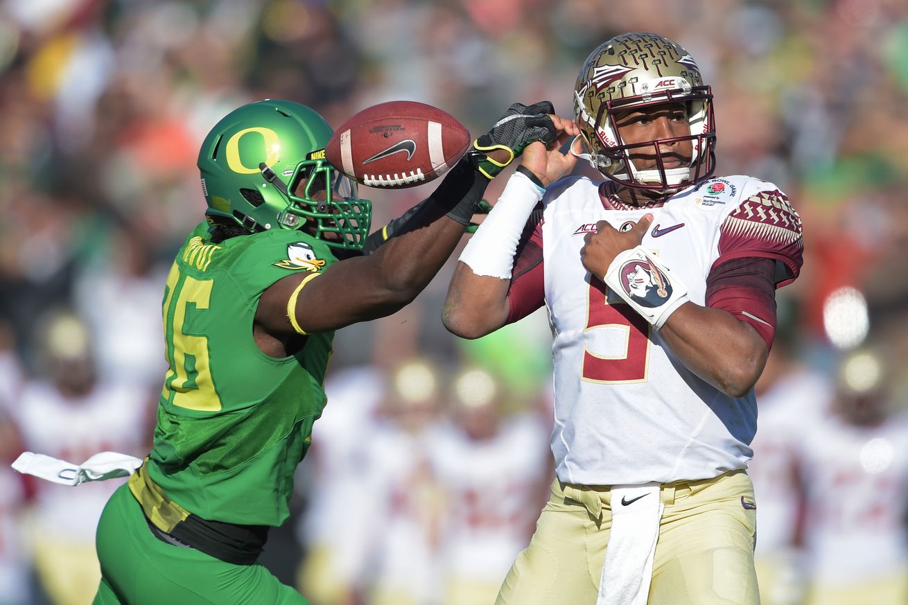 NCAA Football: Rose Bowl-Florida State vs Oregon