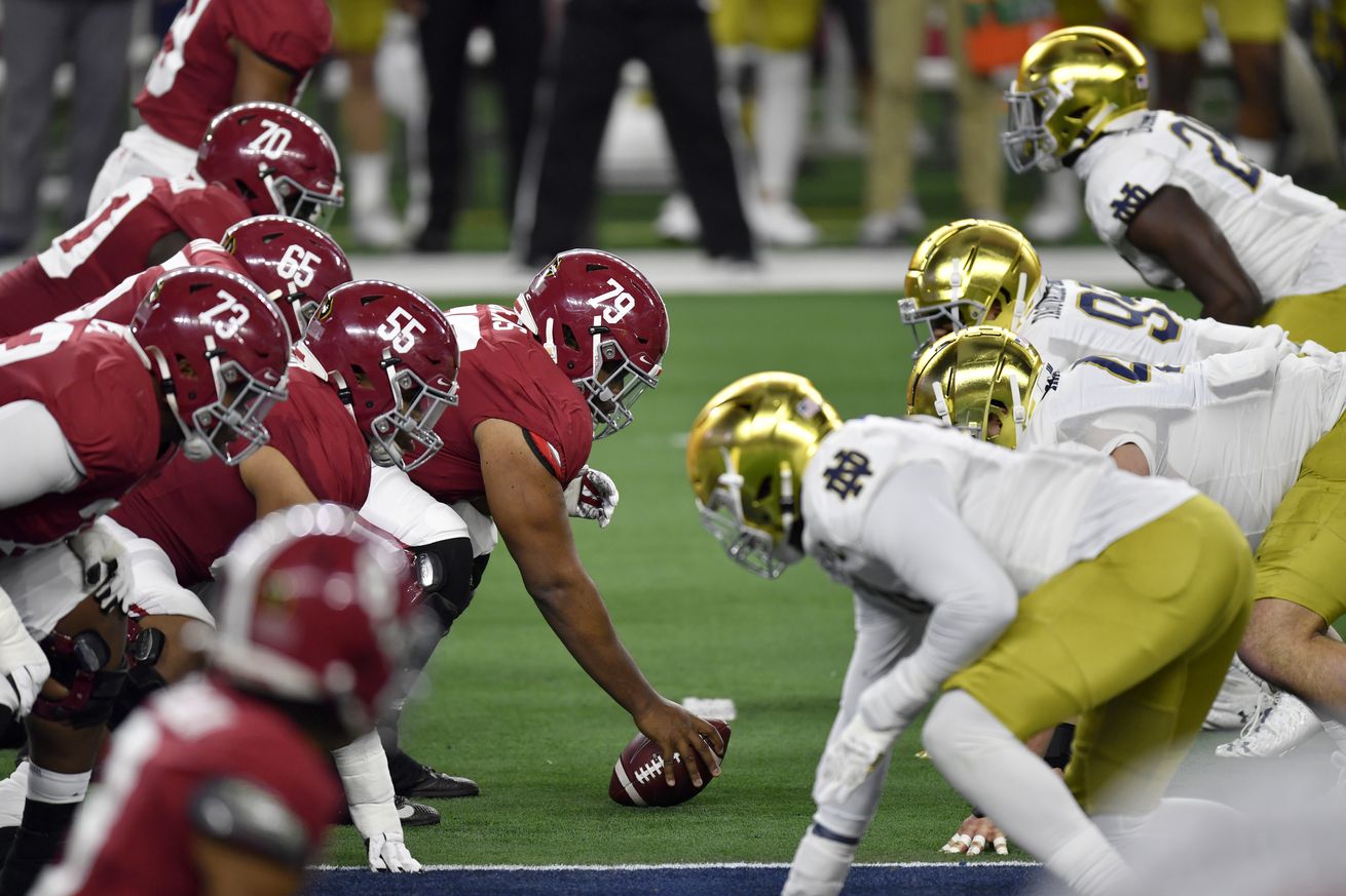 College Football Playoff Semifinal at the Rose Bowl Game presented by Capital One - Alabama v Notre Dame